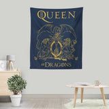 Queen of Dragons - Wall Tapestry
