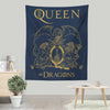 Queen of Dragons - Wall Tapestry