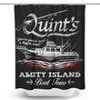 Quint's Boat Tours - Shower Curtain