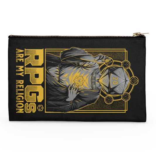 RPG's Are My Religion - Accessory Pouch