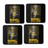 RPG's Are My Religion - Coasters