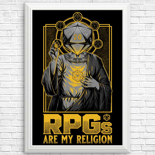 RPG's Are My Religion - Posters & Prints