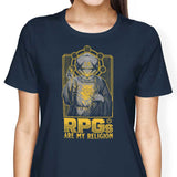 RPG's Are My Religion - Women's Apparel