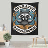Raccoon Supremacy - Wall Tapestry