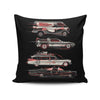 Race to Save the Day - Throw Pillow