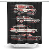 Race to Save the Day - Shower Curtain