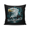 Rad Eagles - Throw Pillow