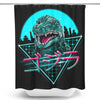 Rad King of Monsters - Shower Curtain