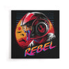 Rad Rebel - Canvas Print