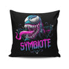 Rad Symbiote - Throw Pillow