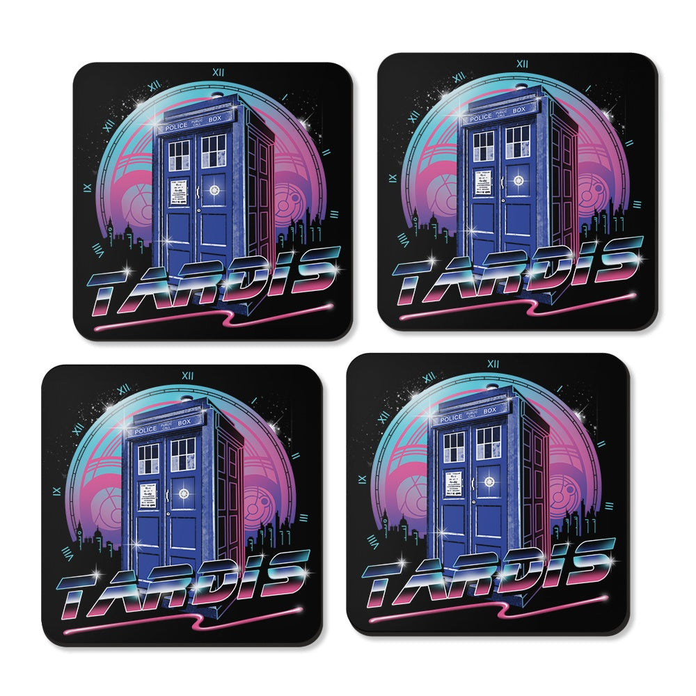 Rad Tardis - Coasters