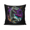 Rad Velociraptor - Throw Pillow