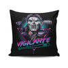 Rad Vigilante - Throw Pillow