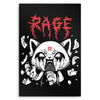 Rage Mood - Metal Print