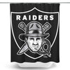 Raiders of the Lost Fan - Shower Curtain