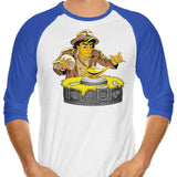 Raiders of the Lost Lamp - 3/4 Sleeve Raglan T-Shirt