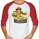 Raiders of the Lost Lamp - 3/4 Sleeve Raglan T-Shirt
