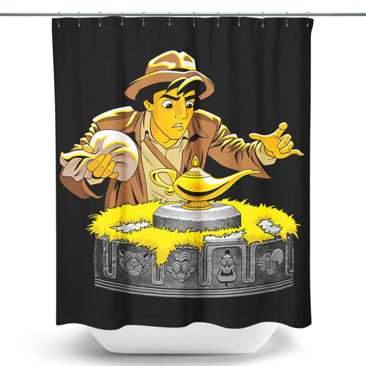 Raiders of the Lost Lamp - Shower Curtain