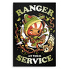 Ranger at Your Service - Metal Print