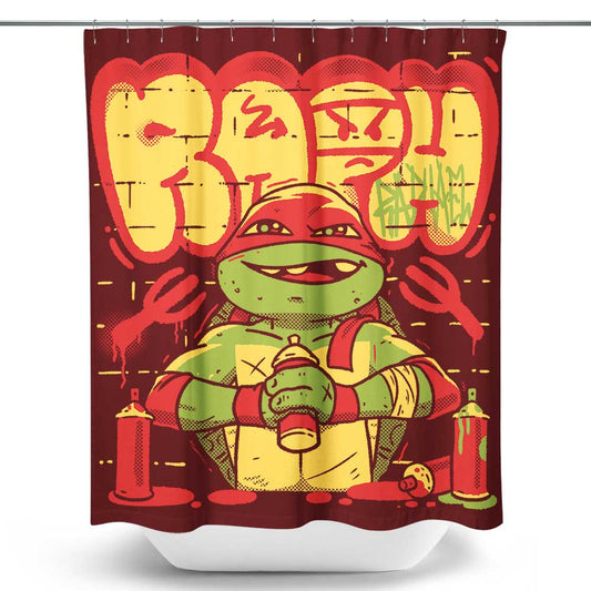 Raph Mayhem - Shower Curtain