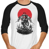 Raph Under the Sun - 3/4 Sleeve Raglan T-Shirt
