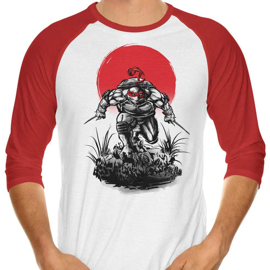 Raph Under the Sun - 3/4 Sleeve Raglan T-Shirt