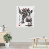 Rapture Sumi-e - Wall Tapestry
