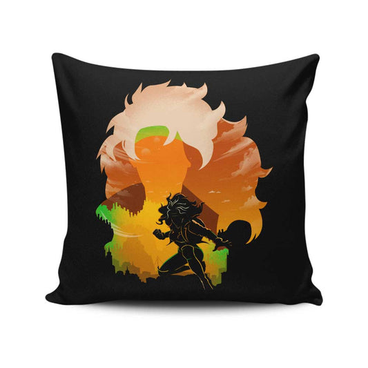 Raven Landscape - Throw Pillow