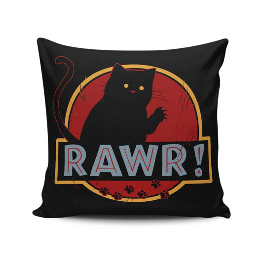 Rawr - Throw Pillow