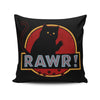 Rawr - Throw Pillow