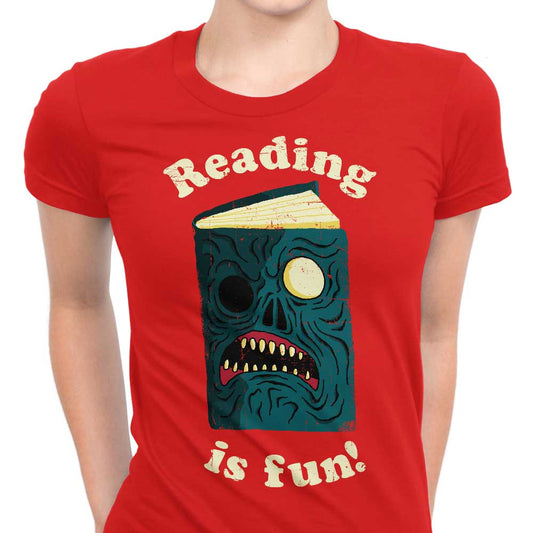 Reading is Fun - Women's Apparel