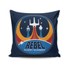 Rebel Flight Academy - Throw Pillow