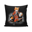Rebel Fox - Throw Pillow