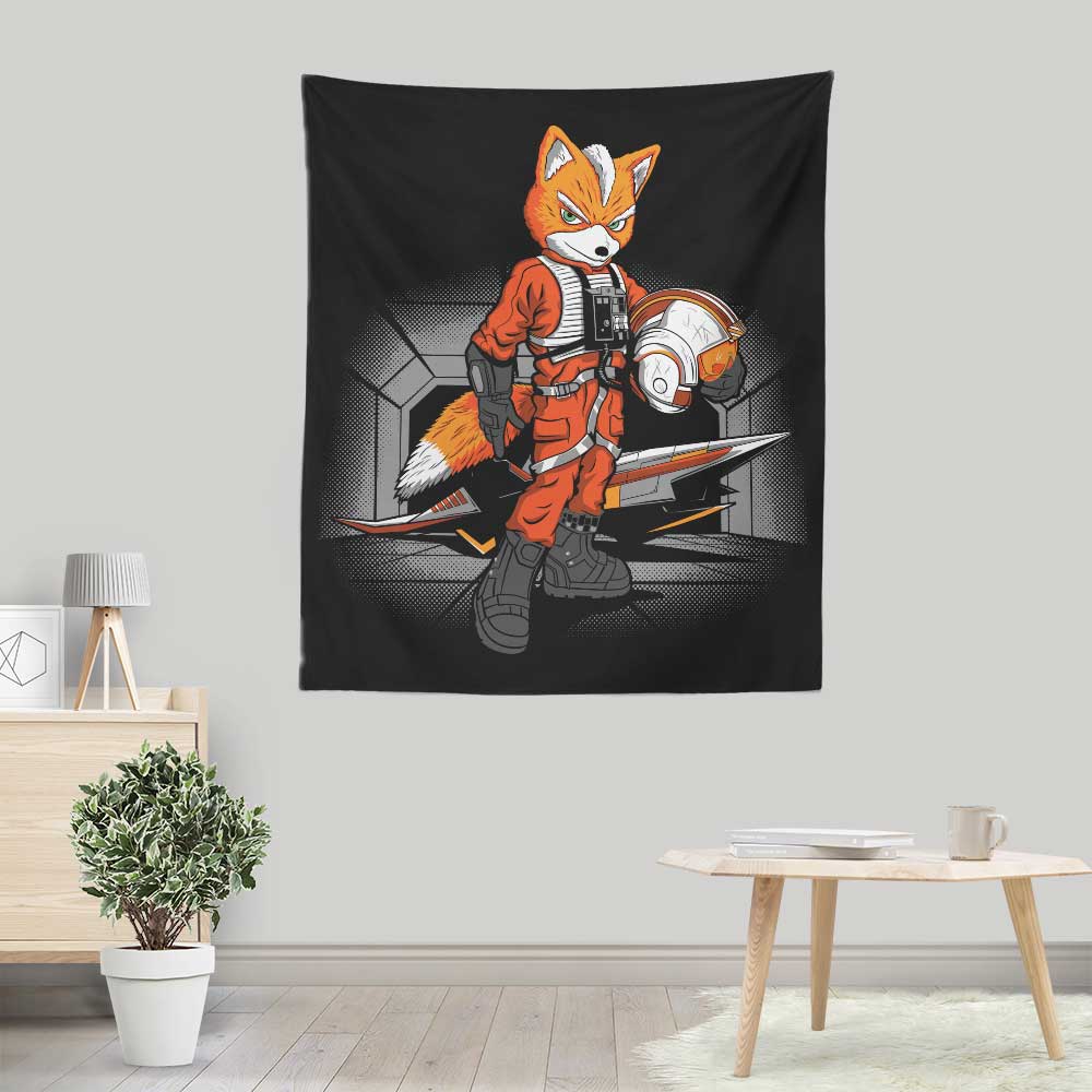 Rebel Fox - Wall Tapestry