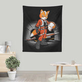 Rebel Fox - Wall Tapestry