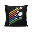 Rebellious Streaks - Throw Pillow