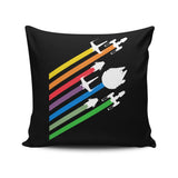 Rebellious Streaks - Throw Pillow