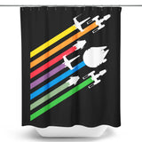 Rebellious Streaks - Shower Curtain
