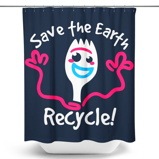 Recycle - Shower Curtain