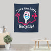 Recycle - Wall Tapestry