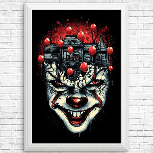 Red Balloons - Posters & Prints