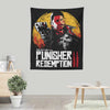 Red Castle Redemption - Wall Tapestry