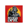 Red Dead Empire II - Metal Print
