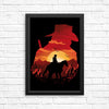 Red Dead Sunset - Posters & Prints