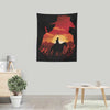 Red Dead Sunset - Wall Tapestry