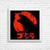 Red Lizard - Posters & Prints