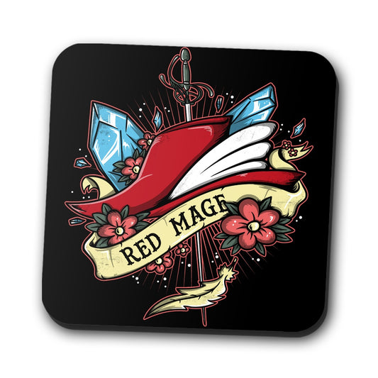 Red Magical Arts - Coasters