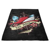Red Magical Arts - Fleece Blanket