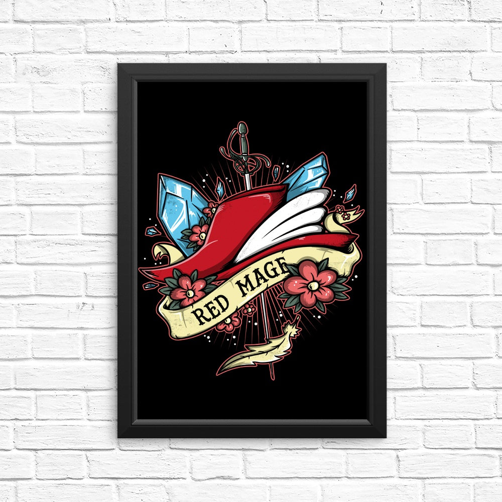 Red Magical Arts - Posters & Prints