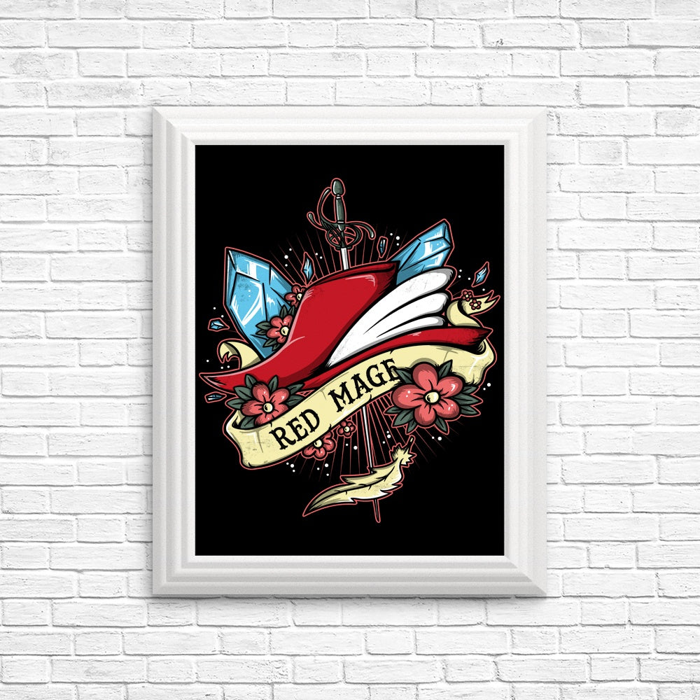 Red Magical Arts - Posters & Prints